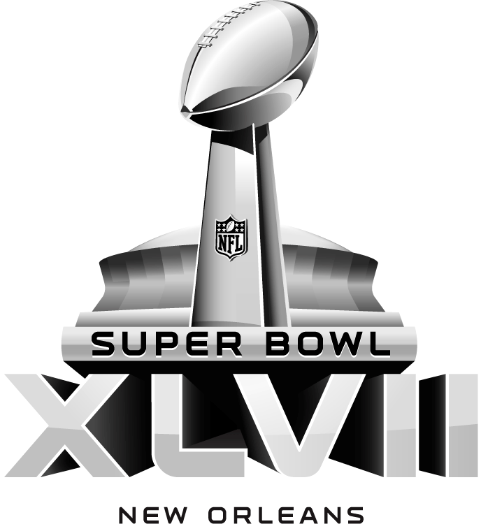 Super Bowl XLVII Primary Logo iron on transfers for clothing